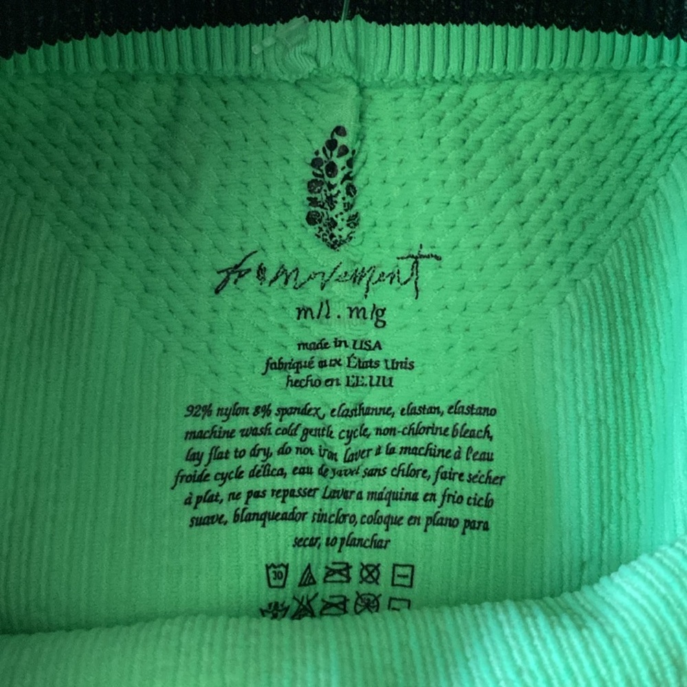 NWT Free People Movement Seamless Shorts Size M/L - Picture 6 of 10